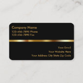 Upscale wirkliche Anwesen-Geschäfts-Karten Visitenkarte (Rückseite)