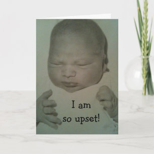 UPSET-U BEHIELT, JEDEN GEBURTSTAG BESSER ZU BETRAC KARTE