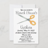 Upshernish Einladung Upshern Upsherin Einladungen (Vorderseite)