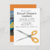 Upshernish Einladung Upshern Upsherin Einladungen (Vorne/Hinten)