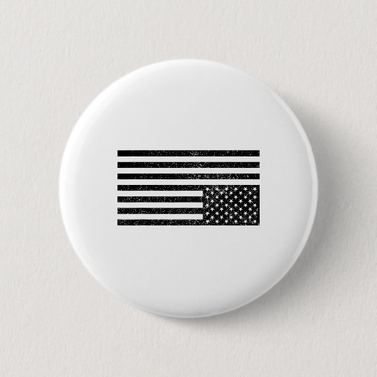 Upside Down American Flag  Button (Vorderseite)