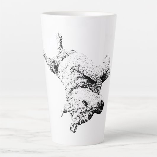 Upside-Down-Freude Milchtasse (Vorderseite)