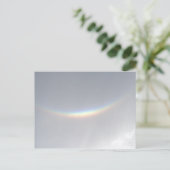 Upside-down Lächeln Regenbogen, NJ Postkarte (Stehend Vorderseite)