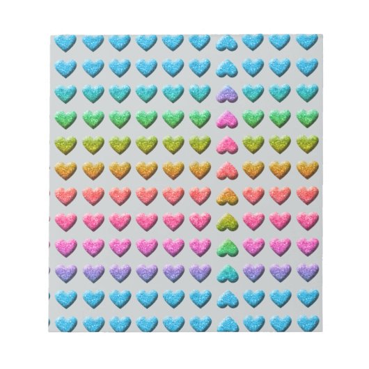 upside-down Liebe Notizblock (Vorderseite)