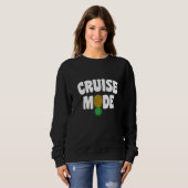 Upside Down Pineapple Sharing Swinger Cruise Sweatshirt (Vorne ganz)