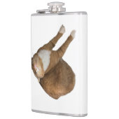 Upside-Down Sunshine Cat Flachmann (Links)