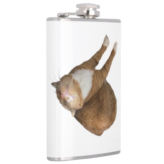 Upside-Down Sunshine Cat Flachmann (Rechts)