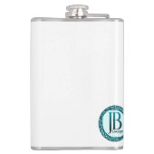 Upside-Down Sunshine Cat Flachmann (Rückseite)