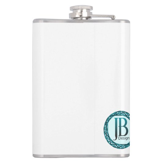 Upside-Down Sunshine Cat Flachmann (Rückseite)