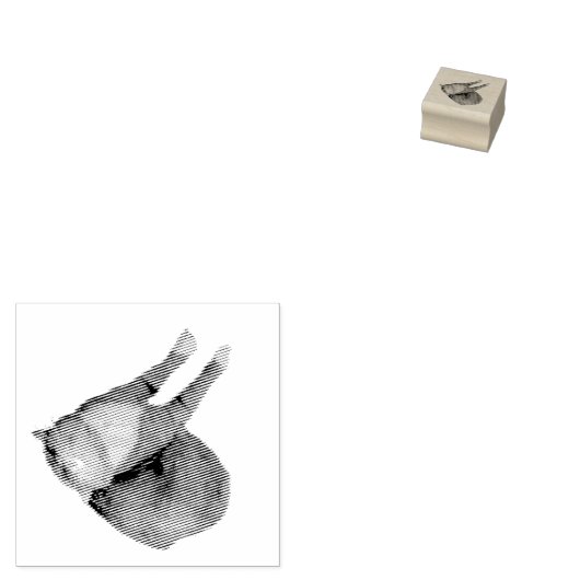 Upside-Down Sunshine Gummistempel (Stempel)