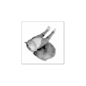 Upside-Down Sunshine Gummistempel (Prägung)