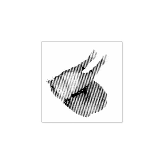 Upside-Down Sunshine Gummistempel (Prägung)