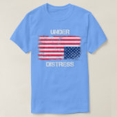 Upside down US Flag T-Shirt (Design vorne)