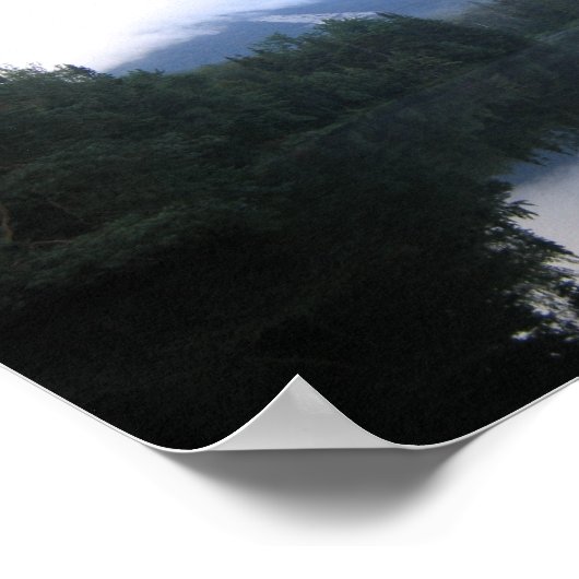 Upstate New York Poster (Ecke)