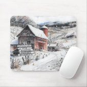 Upstate New York Winter Mousepad (Mit Mouse)