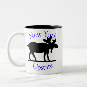 Upstate New- Yorkelch-Tasse Zweifarbige Tasse