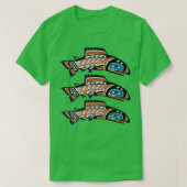 Upstream-Swim T-Shirt (Design vorne)
