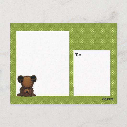 Upsy Daisy Postcard Postkarte (Rückseite)