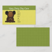 Upsy Gänseblümchen-Visitenkarte Visitenkarte (Vorne/Hinten)