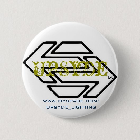 upsyde alter timey Knopf Button (Vorderseite)
