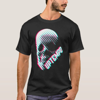 Uptempo Hardcore Dymamic Skull Festival Merck T-Shirt