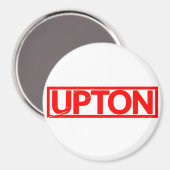 Upton-Briefmarke Magnet (Vorderseite/Rückseite)