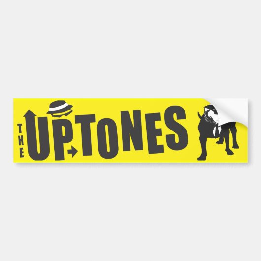 Uptones Kerl-Autoaufkleber Autoaufkleber (Vorne)