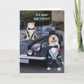 Uptown Birthday Karte (Vorderseite)