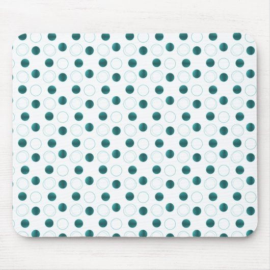 Uptown Bliss Mousepad, Aquamarin Mousepad (Vorne)