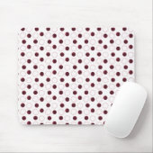 Uptown Bliss Mousepad, Burgund Mousepad (Mit Mouse)