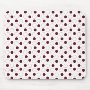 Uptown Bliss Mousepad, Burgund Mousepad