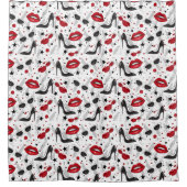 Uptown Girl Duschvorhang (Vorderseite)