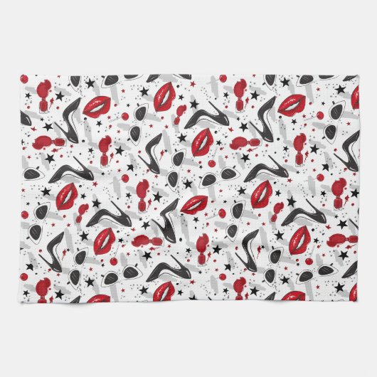 Uptown Girl Geschirrtuch (Horizontal)