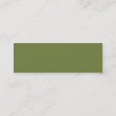 Uptown Mini Visitenkarte (Rückseite)