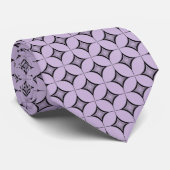 Uptown Retro Krawatte, Lavender Krawatte (Gerollt)