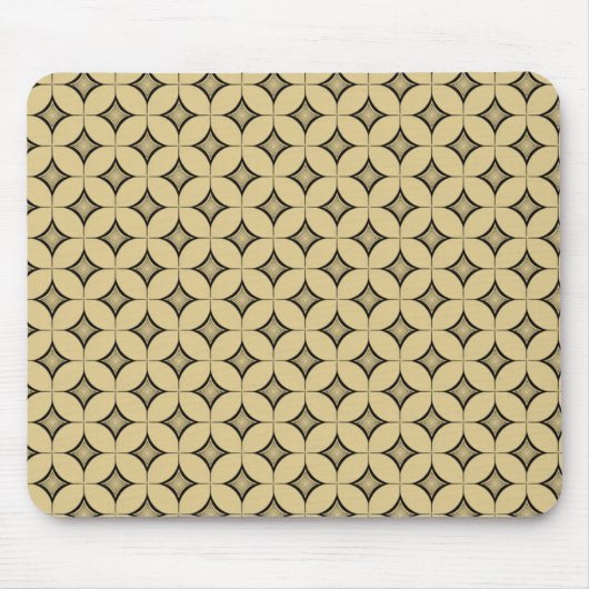Uptown Retro Mousepad, Champagner Mousepad (Vorne)