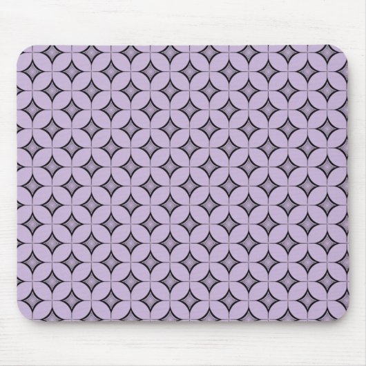 Uptown Retro Mousepad, Lavender Mousepad (Vorne)