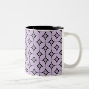 Uptown Retro Tasse, Lavender Zweifarbige Tasse