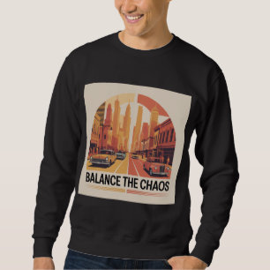 Uptown-Träume, Downtown-Stress New York Sweatshirt