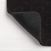Uptown Vibrance Mousepad, Burgund Mousepad (Ecke)