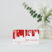 Uptown Visitenkarte (Stehend Vorderseite)