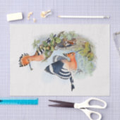 Upupa Epops Decoupage Seidenpapier (Handwerk)