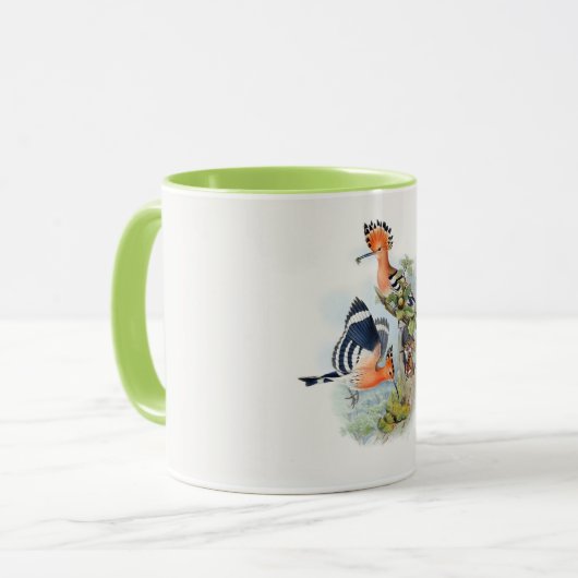 Upupa Epops Tasse (Vorderseite Links)