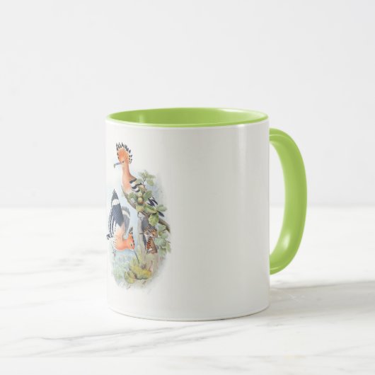 Upupa Epops Tasse (VorderseiteRechts)