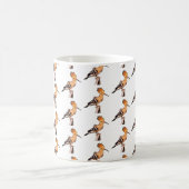 Upupo epops epops epops geteertes Muster Kaffeetasse (Mittel)