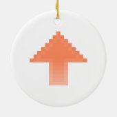 Upvote Keramik Ornament (Hinten)