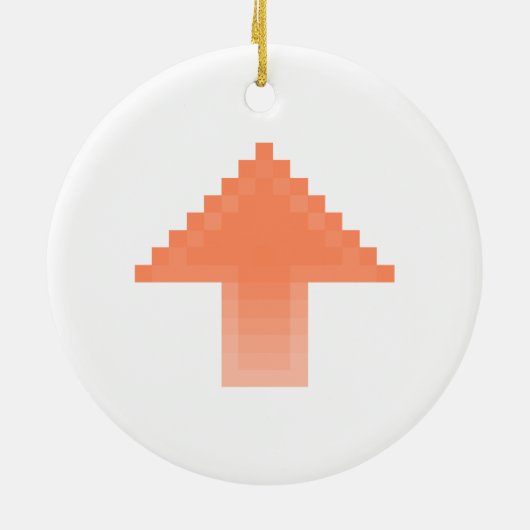 Upvote Keramik Ornament (Hinten)