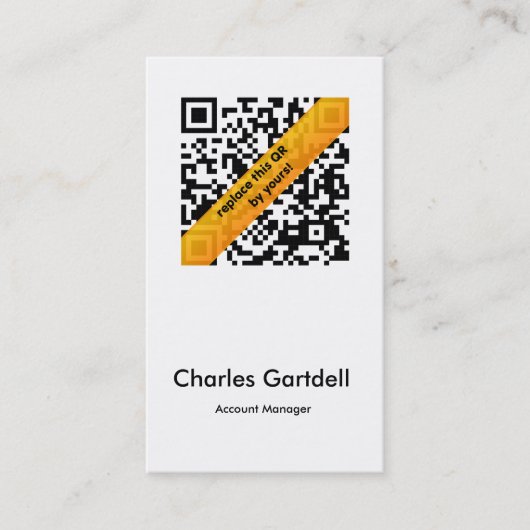 uQR.me Visitenkarte (Vorderseite)