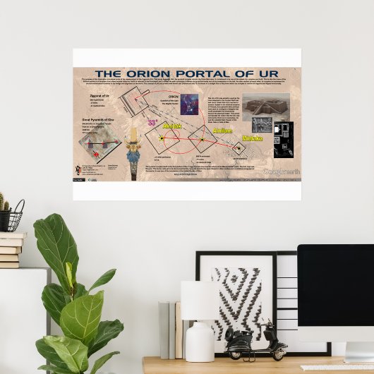 Ur Orion Star Portal Poster (Heimbüro)