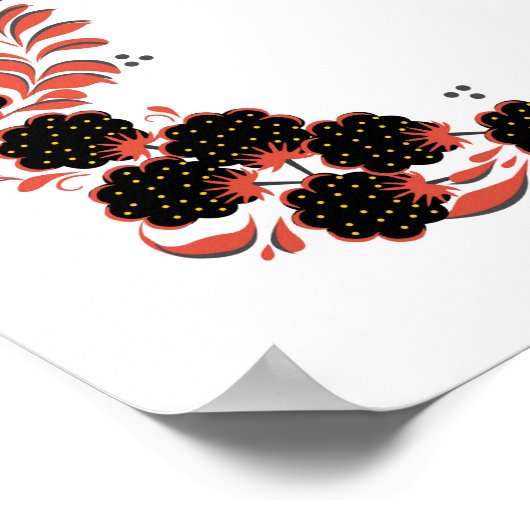 Ur-Ornament Poster (Ecke)